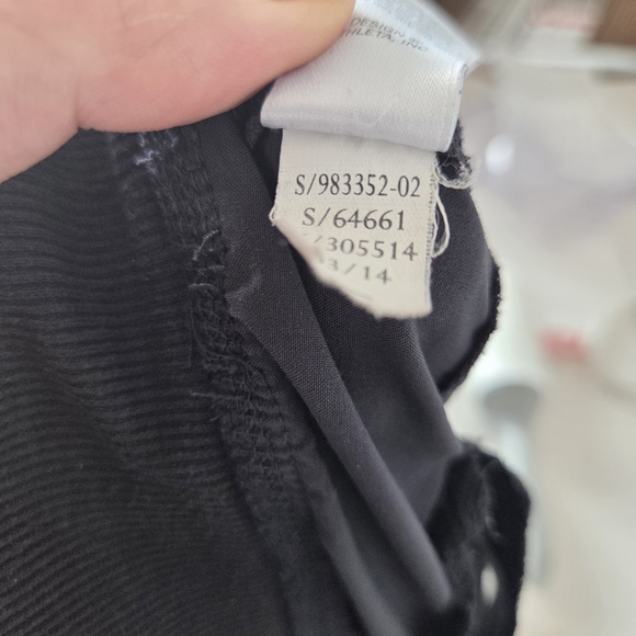 Athleta Interlude Lounge Pants Ankle Black Size 12 Athleisure Yoga Loungewear - Picture 12 of 12